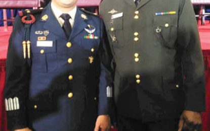 GDF officer graduates with key degree in the U.S.