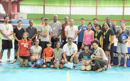 GOA Olympic Day Open Doubles Badminton Tournament 2018 concludes
