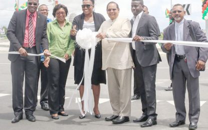 Kitty roundabout officially opens