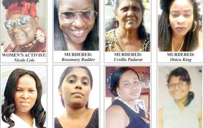 Ten Guyanese women murdered in five months