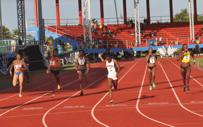 3rd Annual AP Invitational Meet… Guyanese Athletes gain valuable exposure – James did not disappoint good size crowd