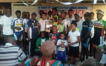 Jamal John takes fifth annual Grenville Felix Memorial Cycle race