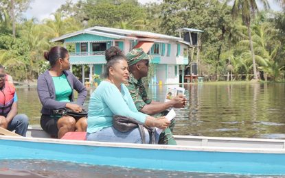 Assistance underway for Kwakwani flood victims  ─ no reports of  illness