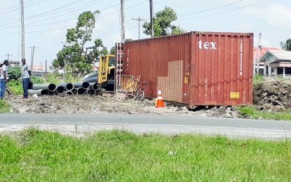 $108M Vlissengen Road pipe project delayed –	rupture of aging mains affects Popeye’s