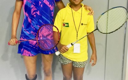 BWF CAREBACO Regional Championships 2018  Priyanna Ramdhani takes U17 Girls Doubles gold; Mishka Beharry cops U11 Singles Bronze