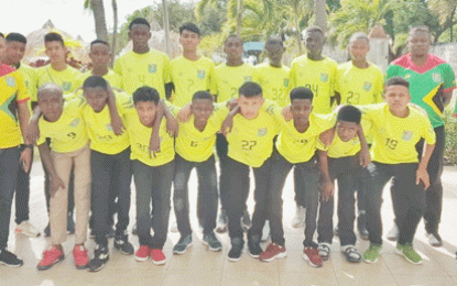 CFU 2018 Boys’ U14 Challenge Series… Guyana’s focus is on development of players