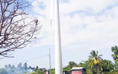 Berbice hotel moves to dismantle wind turbine, ship it back to India