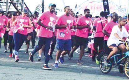 Thousands participate in GTT second Pinktober walk