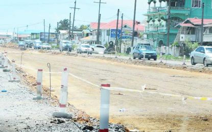 Disruption of traffic on East Coast as paving commences