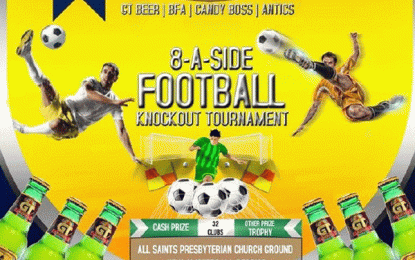 The second edition of the GT Beer/Candy Boss Eight-a-side Football set for Berbice