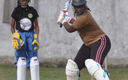 GCB/MoE U-17 Female cricket franchise   East Banks’ Gentle ‘roughs up’ GT at DCC with explosive 89 and 3-10