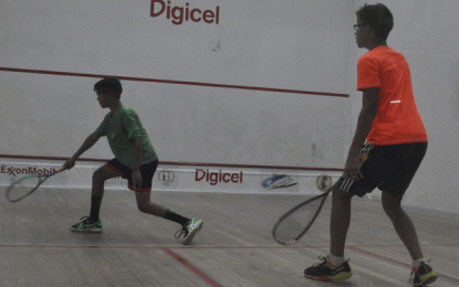 Farfan & Mendes Junior Skill Level Squash Tournament…. Alphonso and Verwey impress with straight set wins