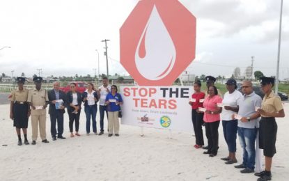 “Stop the tears” campaign raises awareness on road safety