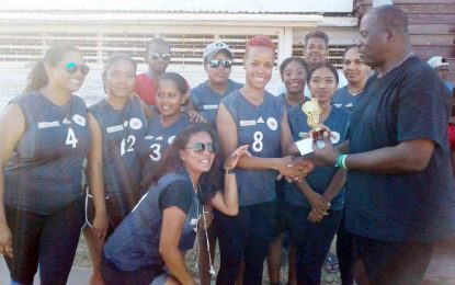 Balram Shane Inter Club Volleyball competition in Berbice…Port Mourant Training School 1 once again take top honours