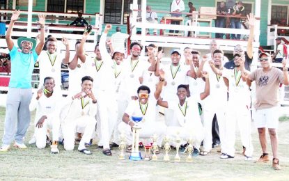 GCA’s GISE, Star Party Rental & Trophy Stall 1st Division cricket…Police arrested on home turf as DCC retain title