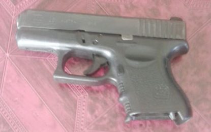 Venezuelan national, 61, nabbed with firearm.