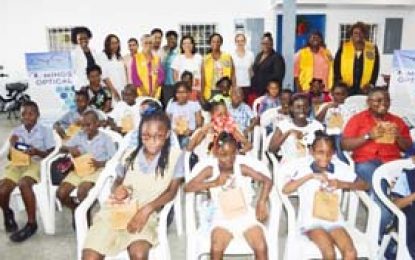 Mings Optical, Lions Club of D’Urban Park collaborate to outfit 30 children with spectacles