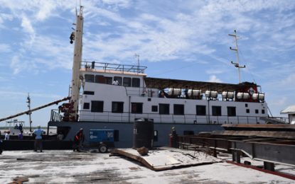 Newly rehabilitated MV Kimbia takes first run