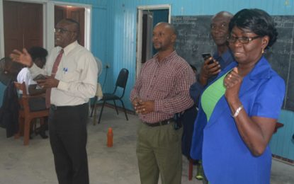 Regional Chairman gives support to Region 10 CPCE students