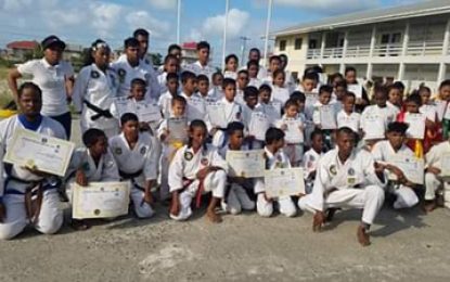 Guyana Mixed Martial Arts Karate Association hosts first annual karate exam