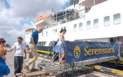 MS Serenissima’s wraps up visit to Guyana