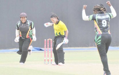 Blaze Regional women’s T20 cricket Giddings fires Guyana to 20-run win against Jamaica