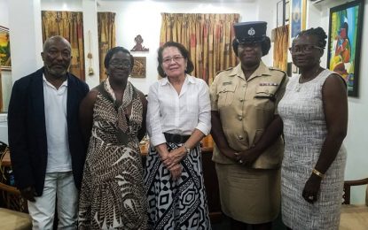 US Chapter of Guyana Ex-Athletic and Friends group calls on First Lady