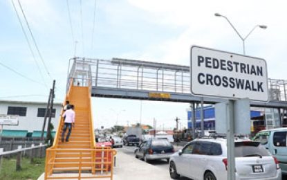 Overpass elevators to be manned ‘round the clock’