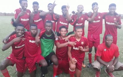 GFF/KFC U20 Independence KO Cup – Essequibo/Pomeroon FA Queenstown prevail over Dartmouth on PKs to lift title