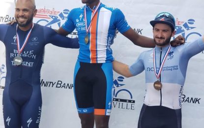 Tour of Somerville Cycling Series Romello Crawford wins Cat. 2/3; Horace Burrowes places 6th in Masters 40-99