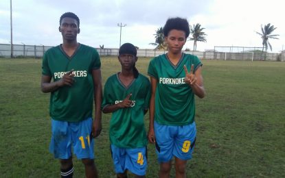 GFF/KFC U20 Independence KO Cup –WDFA Leg Pouderoyen, Eagles, Den Amstel and Uitvlugt to contest Saturday’s semis