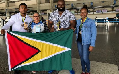 Guyanese trio dominate Third BPSA Strong Fit Barbados Sinclair wins Strong Fit, Petterson – Griffith takes Power lifting, Junica Pluck 2nd in Power lifting