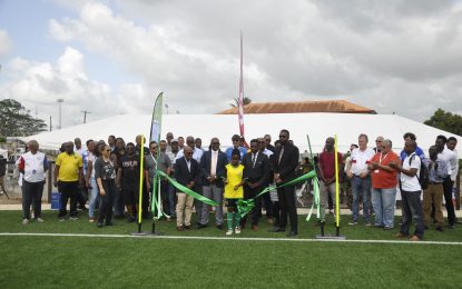 History cemented as FIFA Forward Project Pitch National Training Center officially commissioned