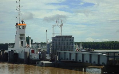 Govt. considers replacement for Suriname ferry