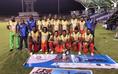 Guyana Jaguars claim inaugural UDeCOTT T10 title in T&T