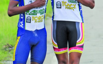 Berbician riders gave good account at first segment of National Cycling Championship