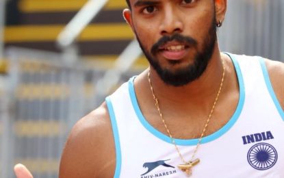 India’s national 110m hurdles record holder confirmed for AP Invitational