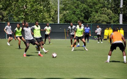 Players buoyant ahead of final Group D CGC match against T&T First training session in Kansas an extended one