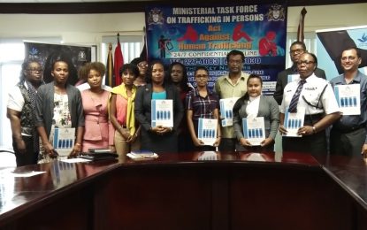 Action plan launched to combat Trafficking in Persons in Guyana