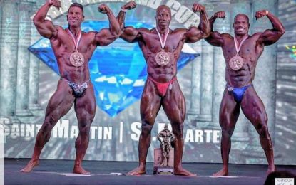 IFBB Diamond Cup Saint Martin 2019 Bruce Sevlon Whatley cops bronze medal at first IFBB Pro competition