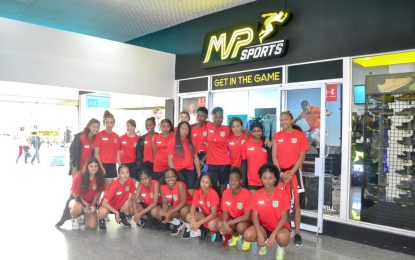 Concacaf U20 Women’s Championship Corporate community rally with the ‘Lady Jags’