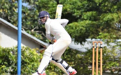 Sir Garfield Sobers International Schools cricket tournament Big tons from Stoute and Agard against QC Business School suffer another washed-out game