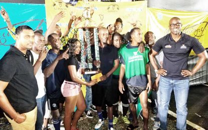 Richardson dagger hands Sparta Boss Guinness Street Football title