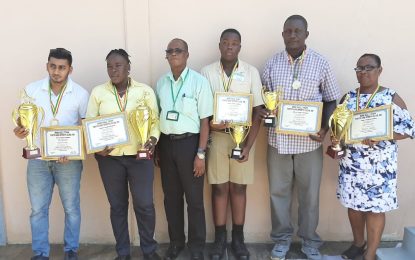 RHTYSC hosts 8th Edition of Gregory Gaskin Memorial Sports Award Hetmyer, Giddings, BCB cop major awards