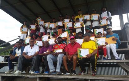 35 youths graduate from first ever Upper Corentyne/Brian Ramphal Cricket Academy