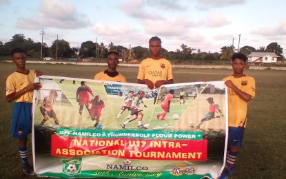 GFF/NAMILCO Thunderbolt Flour Power U-17 League – ECPFA Dartmouth Dominators trounce Good Hope in latest match