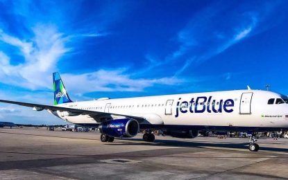 JetBlue planning team to arrive in Guyana in Sept.