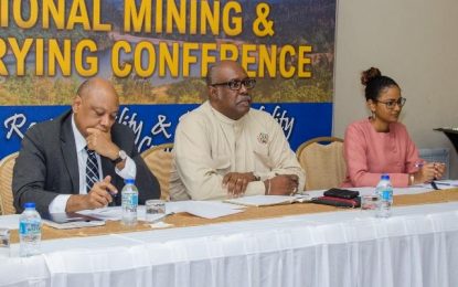 Mining Week begins -GGMC embracing change – Commissioner Dennison -sector has become more efficient and effective – Min. Trotman