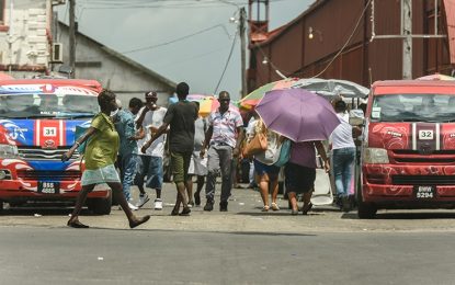 Lawlessness at Stabroek back to square one -Traffic Chief’s “sustained” campaign collapses -Crime Chief’s patrol exercise fails