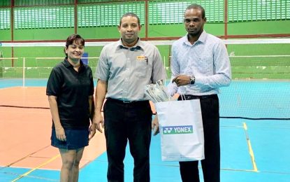 GBA introduce Badminton at Mackenzie High School